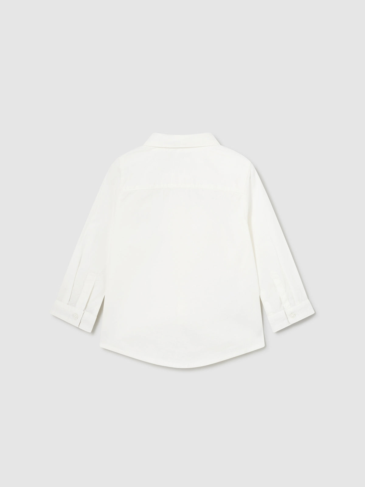 Camisa m/comp. clássica laço Crú (Creme / Pérola)  para Bebé Menino - Mayoral