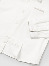 Camisa m/comp. clássica laço Crú (Creme / Pérola)  para Bebé Menino - Mayoral