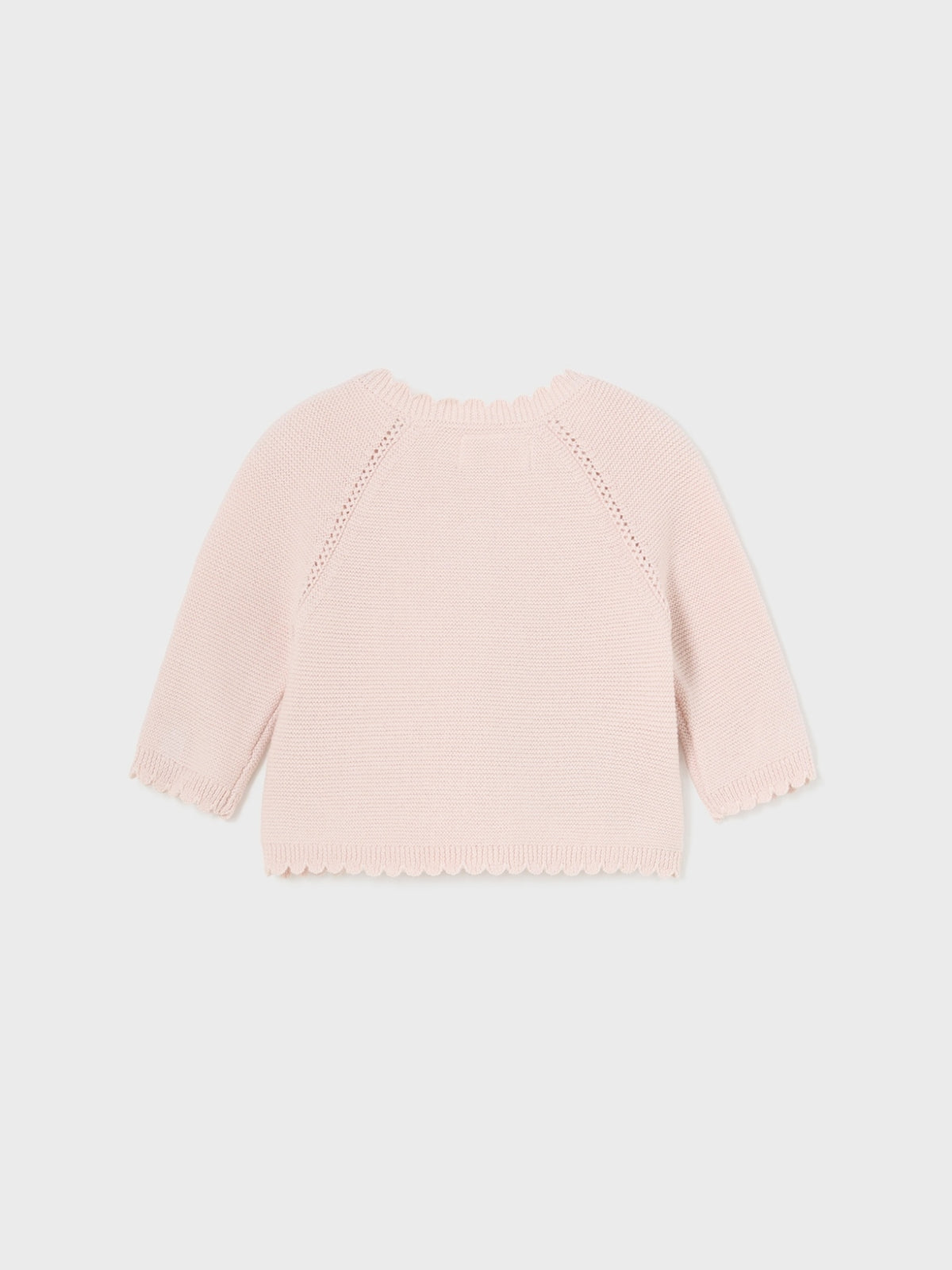 Casaco tricot Nude (Rosa Bébé)  para Bebé Menina - Mayoral