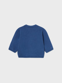 Casaco gola bico tricô Cerulean (Azul)  para Bebé Menino - Mayoral