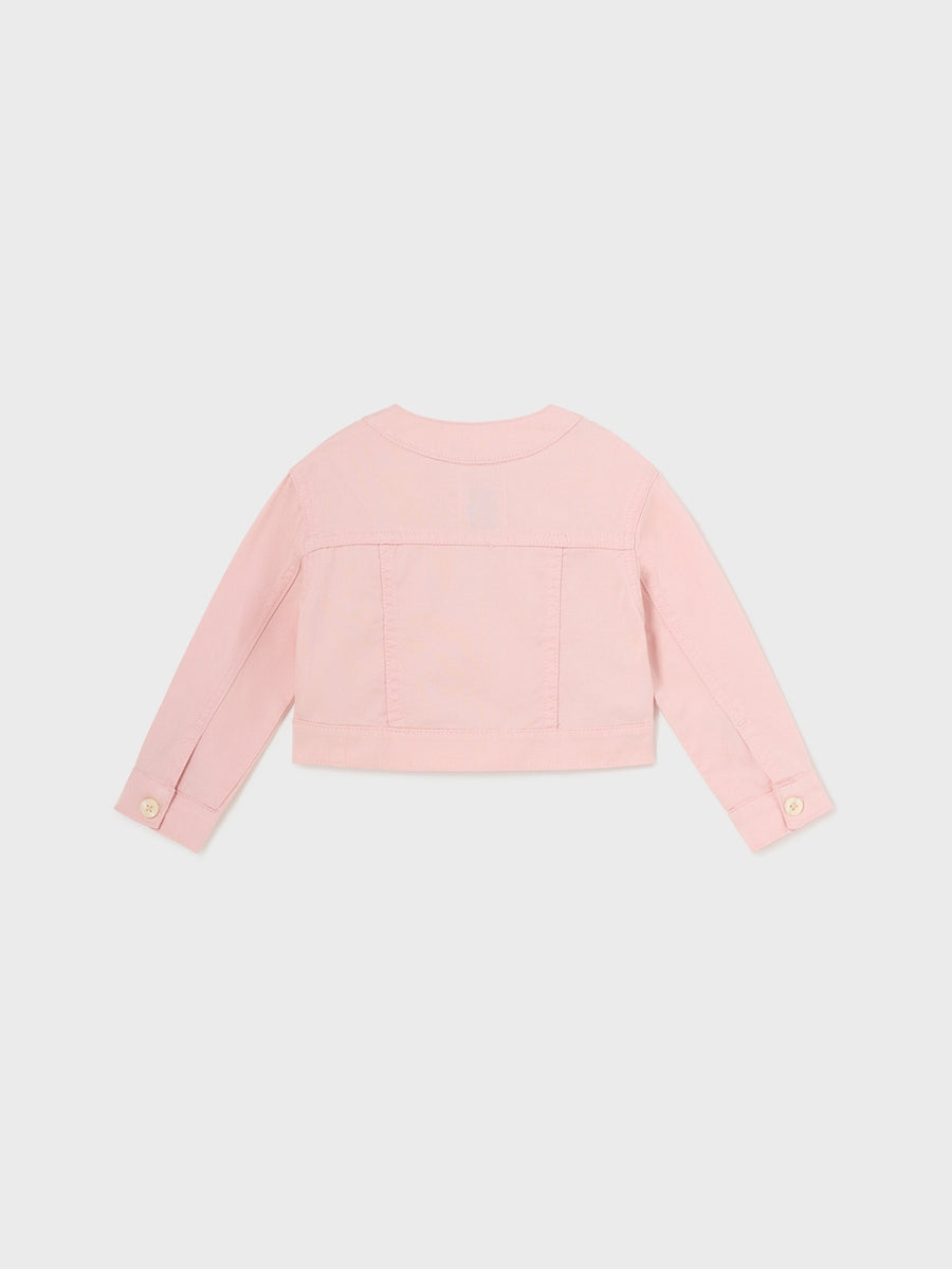 Blusão sarja Pastel (Rosa Bébé)  para Bebé Menina - Mayoral