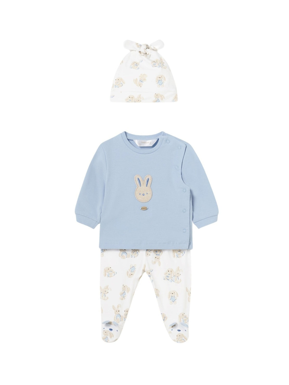 Conj. calça e gorro Azul céu (Azul Céu)  para Bebé Menino - Mayoral