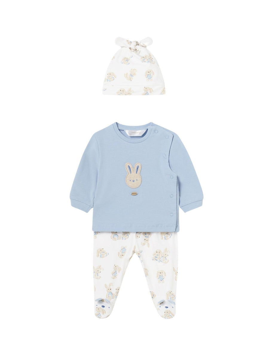 Conj. calça e gorro Azul céu (Azul Céu)  para Bebé Menino - Mayoral