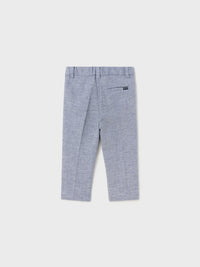 Calça linho clássica Marinho me (Marinho)  para Bebé Menino - Mayoral