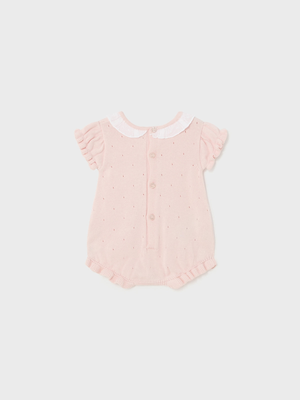Fato bebé tricô Nude (Rosa Bébé)  para Bebé Menina - Mayoral
