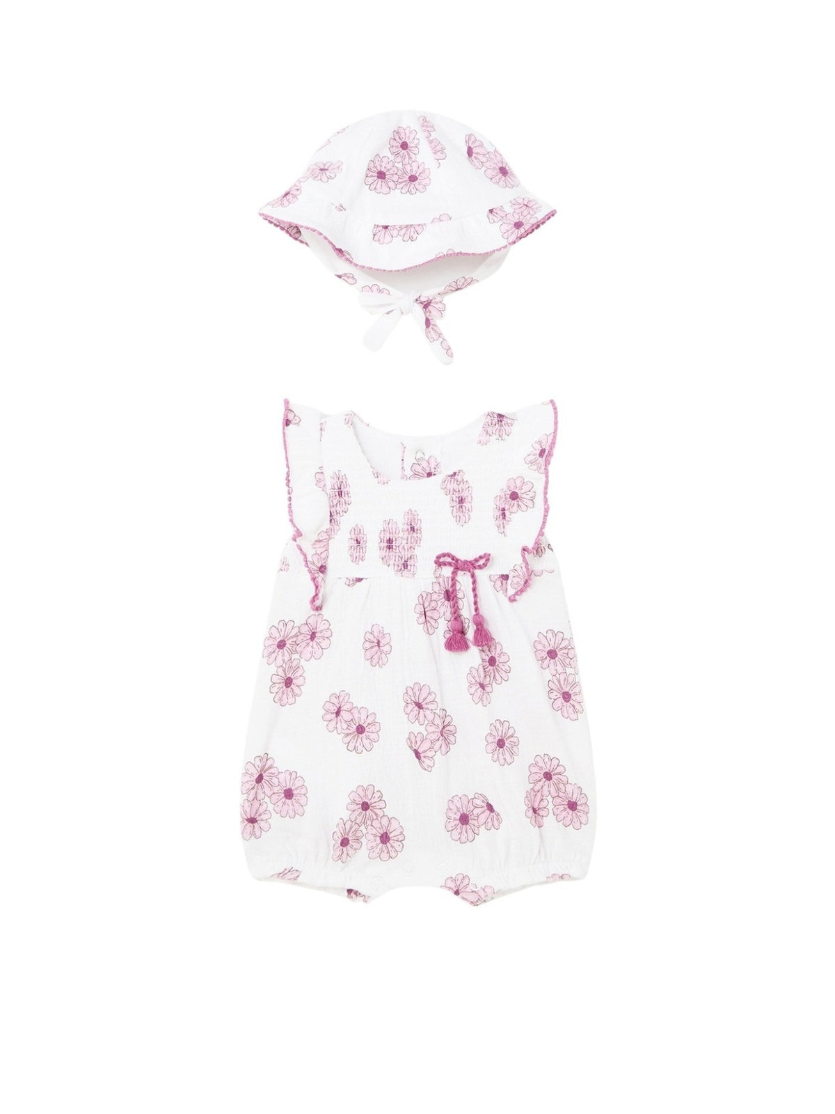 Fato bebé com gorro Juicy (Violeta)  para Bebé Menina - Mayoral