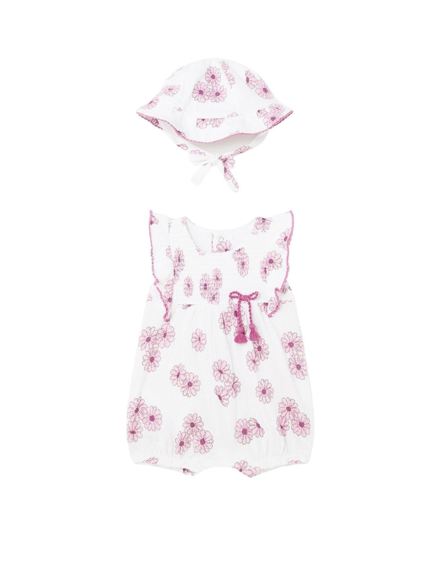 Fato bebé com gorro Juicy (Violeta)  para Bebé Menina - Mayoral
