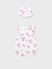 Fato bebé com gorro Juicy (Violeta)  para Bebé Menina - Mayoral