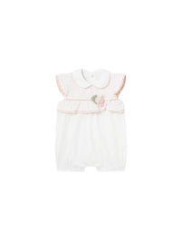 Fato bebé curto clássico Branco (Branco)  para Bebé Menina - Mayoral