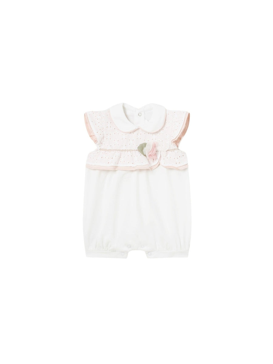 Fato bebé curto clássico Branco (Branco)  para Bebé Menina - Mayoral