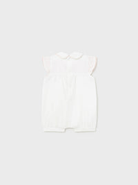 Fato bebé curto clássico Branco (Branco)  para Bebé Menina - Mayoral