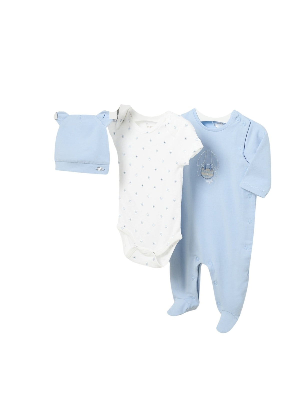 Set Babygrow body Azul céu (Azul Céu)  para Bebé Menino - Mayoral