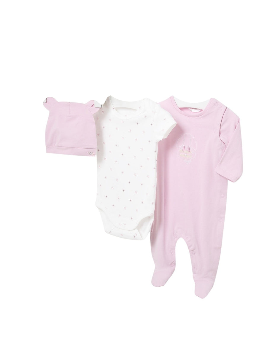 Set Babygrow body Rosa baby (Rosa Bébé)  para Bebé Menina - Mayoral
