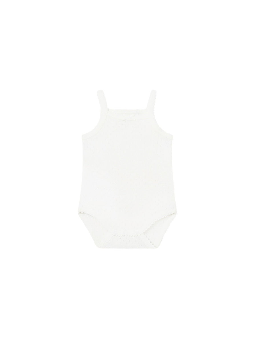 Body m/s calado Crú (Creme / Pérola)  para Bebé Menina - Mayoral