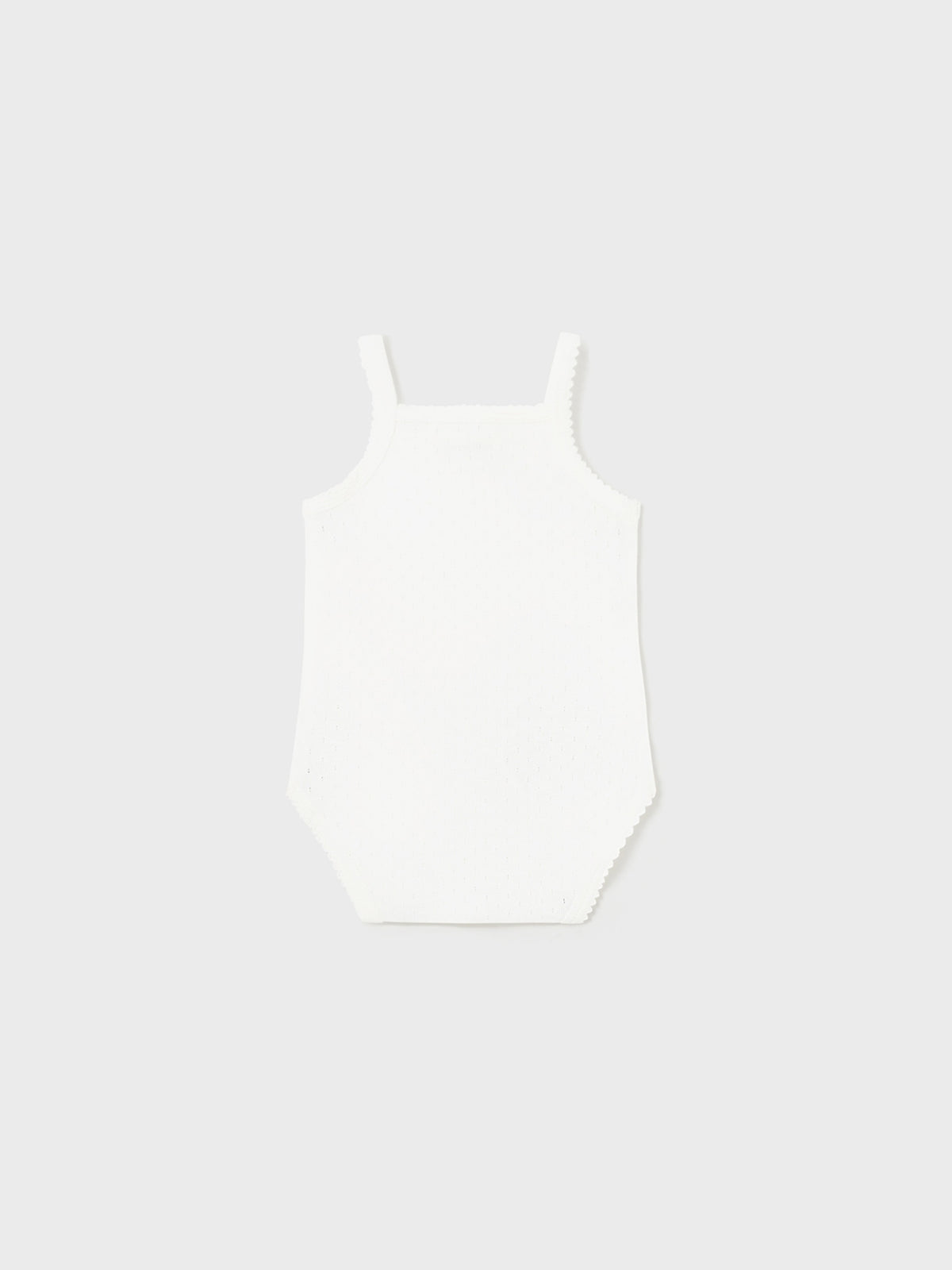 Body m/s calado Crú (Creme / Pérola)  para Bebé Menina - Mayoral