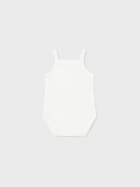 Body m/s calado Crú (Creme / Pérola)  para Bebé Menina - Mayoral