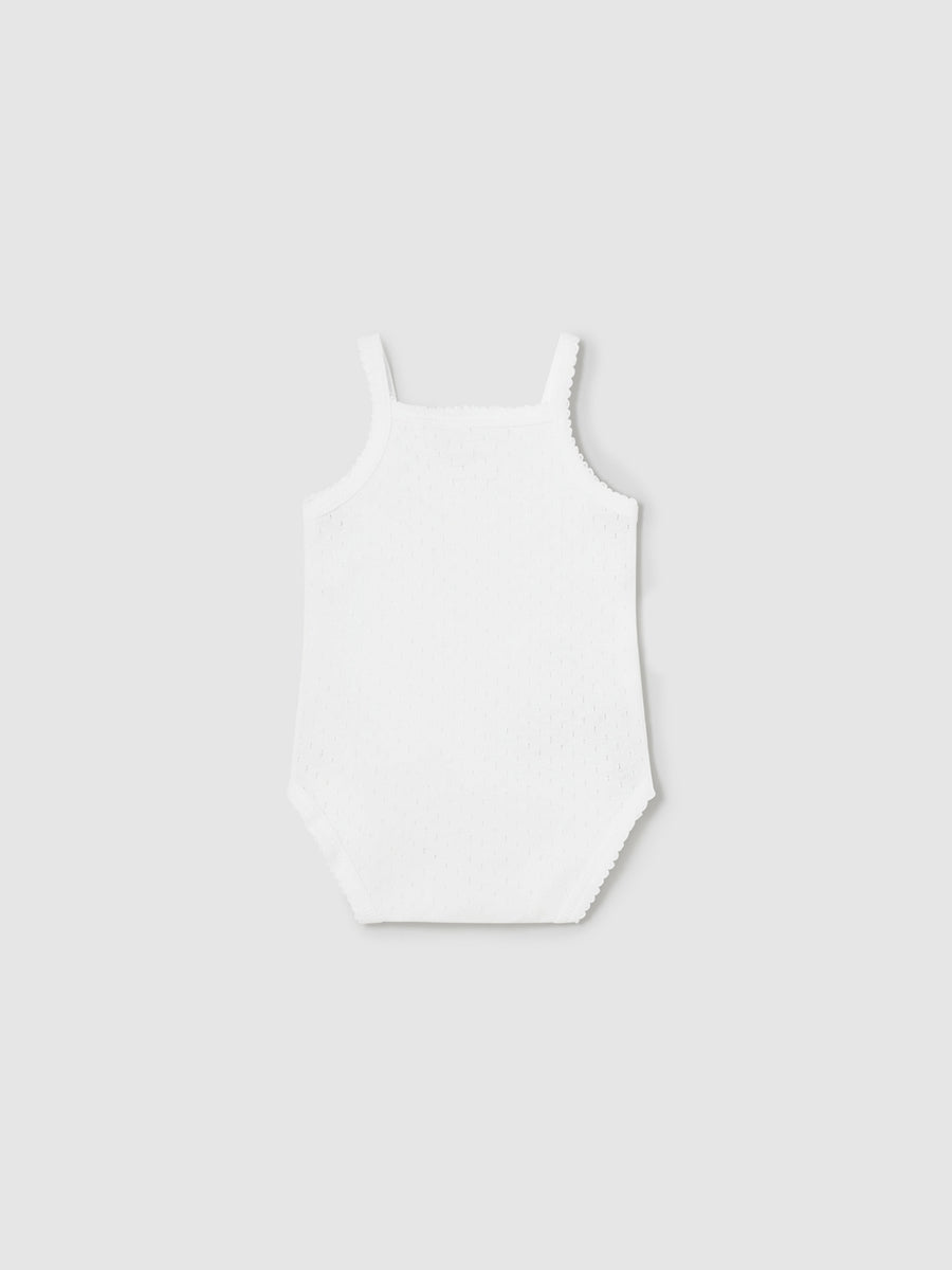 Body m/s calado Branco (Branco)  para Bebé Menina - Mayoral