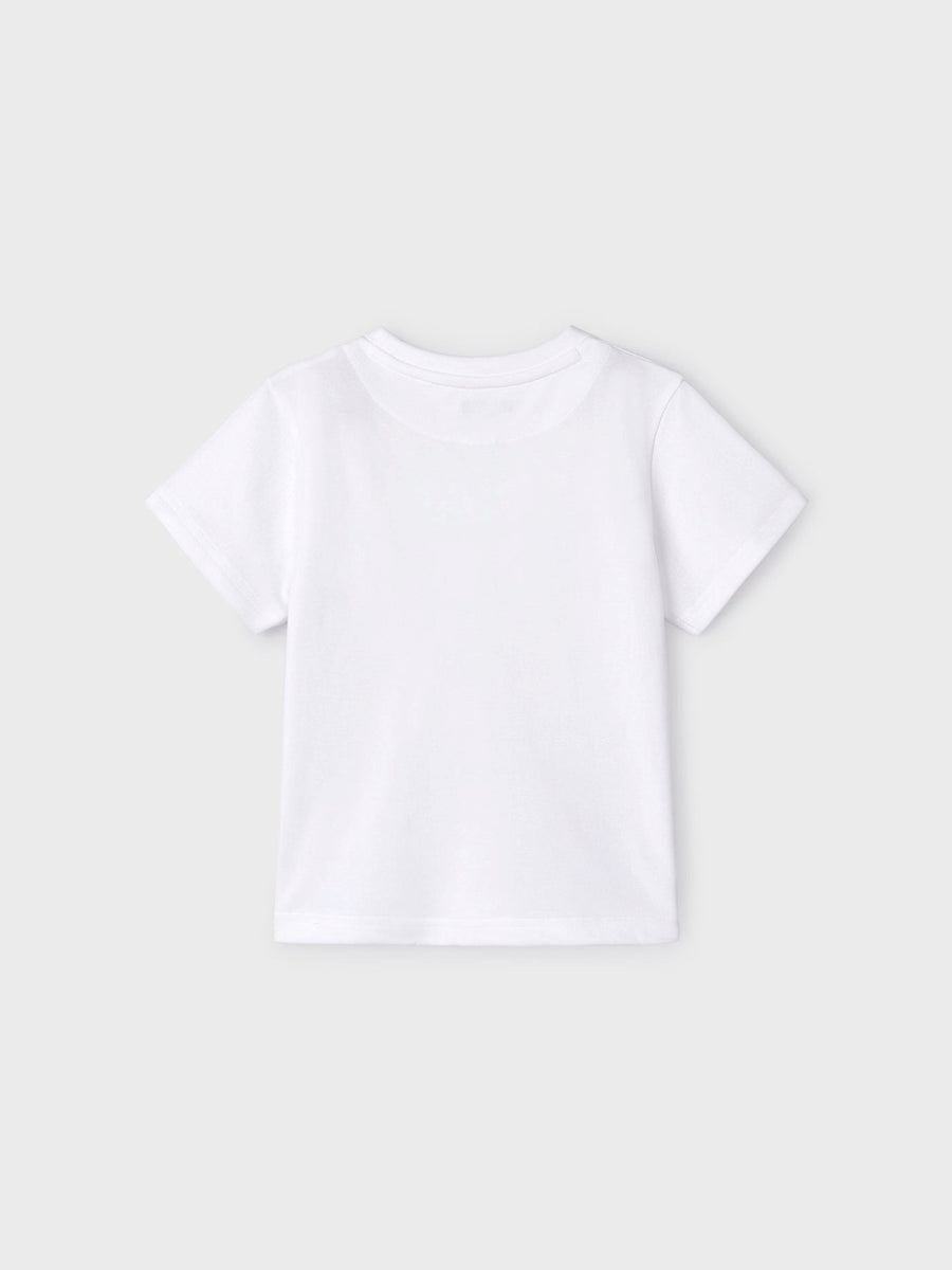 Camiseta aplicações Branco (Branco)  para Menino - Mayoral