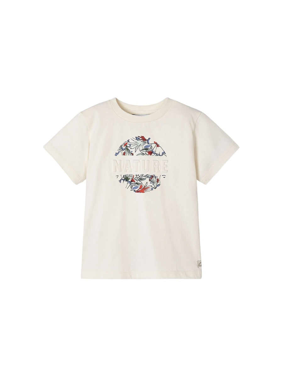 T´shirt "nature" Milk (Creme / Pérola)  para Menino - Mayoral