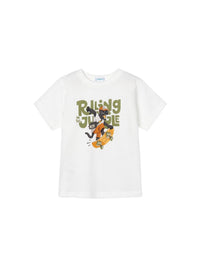 T´shirt "rolling" Nata (Creme / Pérola)  para Menino - Mayoral