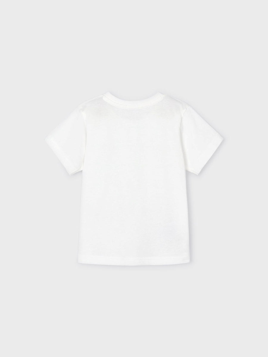 T´shirt "rolling" Nata (Creme / Pérola)  para Menino - Mayoral