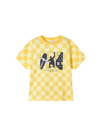 T´shirt "best trick" Sol (Amarelo Pálido)  para Menino - Mayoral