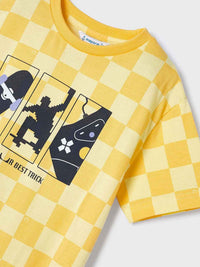 T´shirt "best trick" Sol (Amarelo Pálido)  para Menino - Mayoral