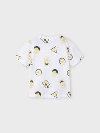 Set t´shirts m/curta estamp. Universo (Marinho)  para Menino - Mayoral