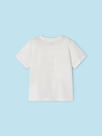 Camiseta lenticular Nata (Creme / Pérola)  para Menino - Mayoral