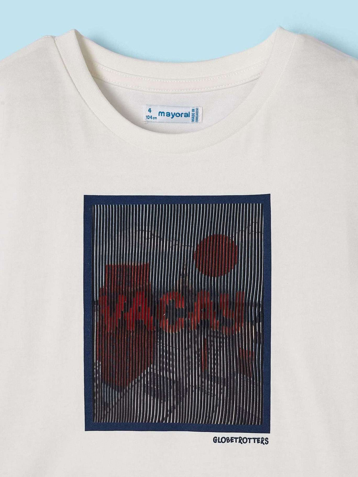 Camiseta lenticular Nata (Creme / Pérola)  para Menino - Mayoral