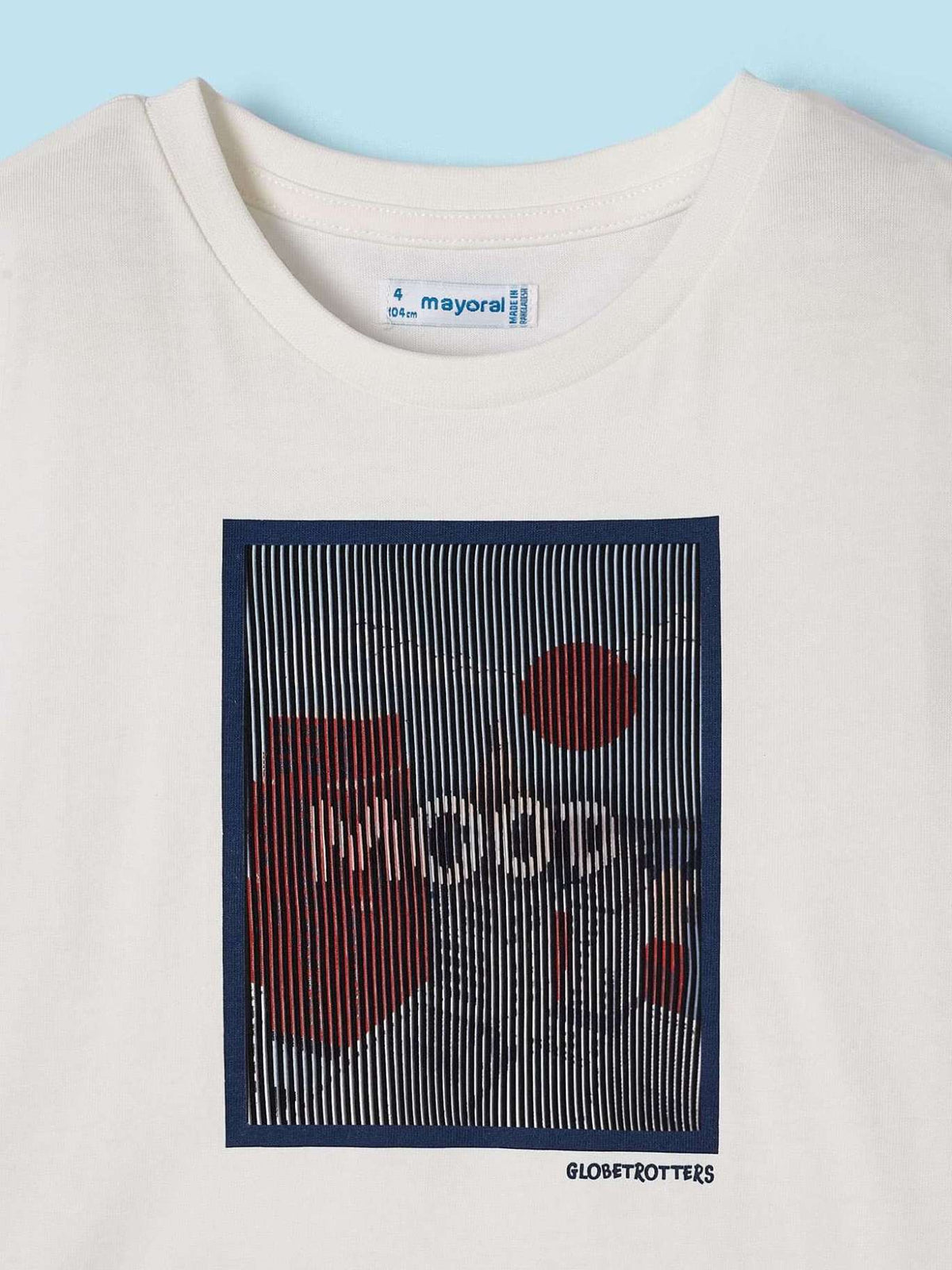 Camiseta lenticular Nata (Creme / Pérola)  para Menino - Mayoral