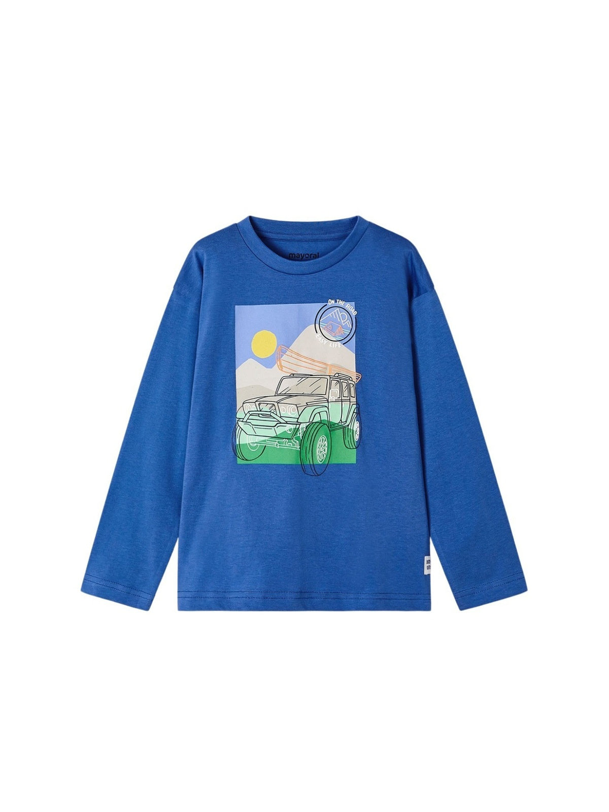 Camisola "on the road" Turquesa (Turquesa)  para Menino - Mayoral