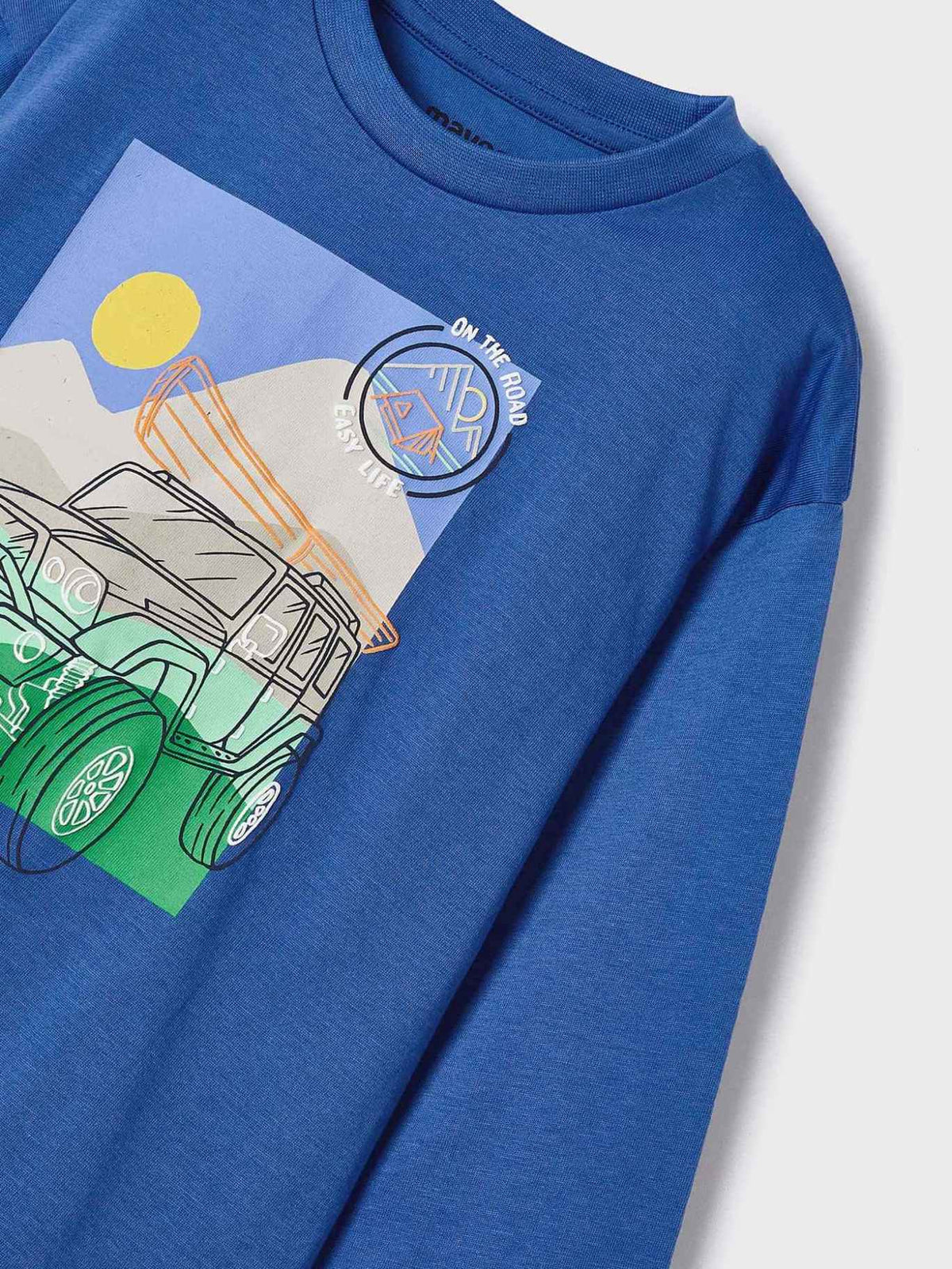 Camisola "on the road" Turquesa (Turquesa)  para Menino - Mayoral