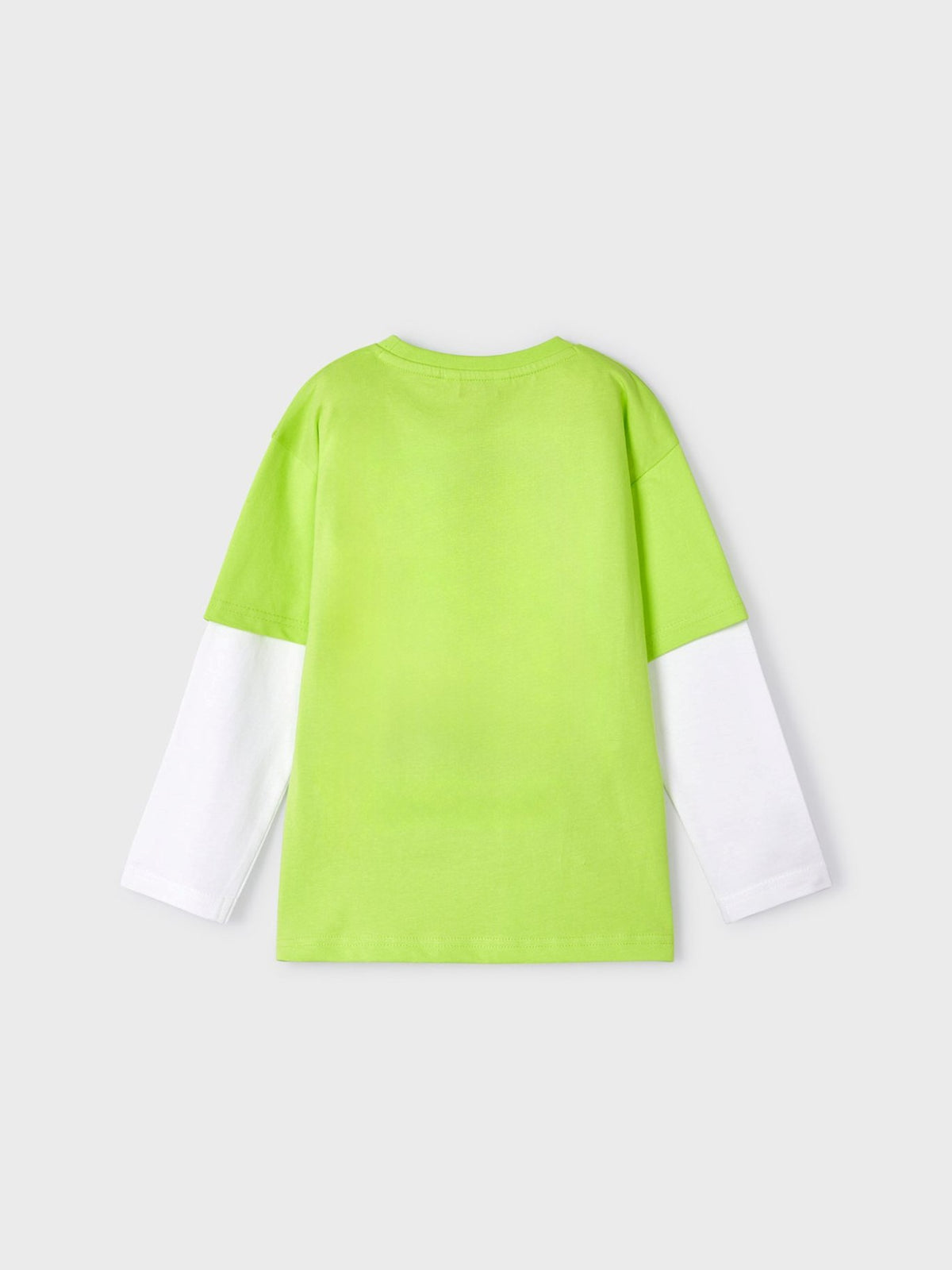 Camiseta dupla manga Kiwi (Verde Alface)  para Menino - Mayoral