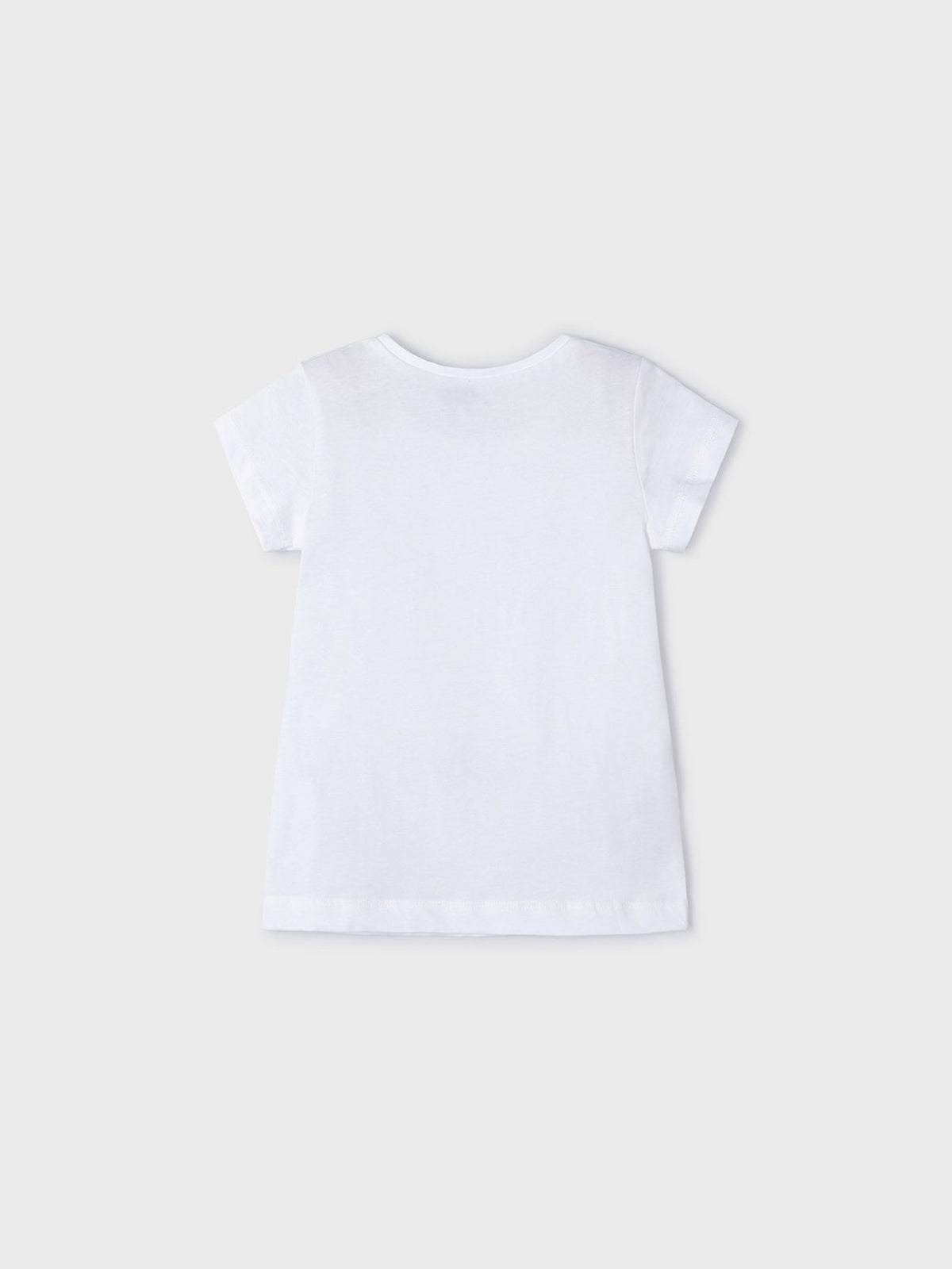 Camiseta manga curta Branco (Branco)  para Menina - Mayoral