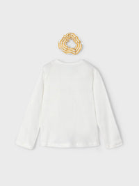 Camisola Crú (Creme / Pérola)  para Menina - Mayoral