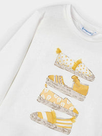 Camisola Crú (Creme / Pérola)  para Menina - Mayoral