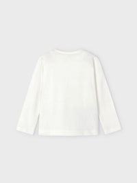 Camiseta lentejolas Osso (Creme / Pérola)  para Menina - Mayoral