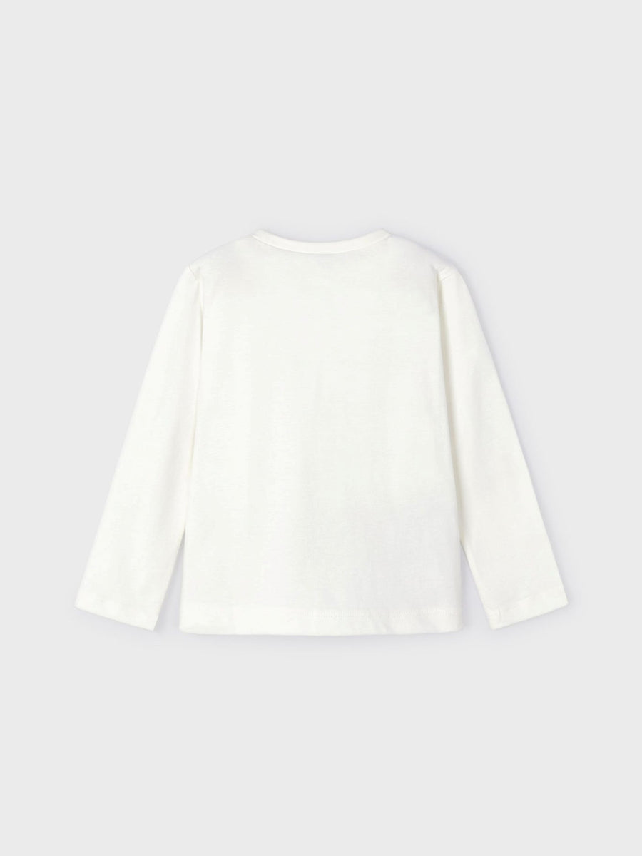 Camiseta lentejolas Osso (Creme / Pérola)  para Menina - Mayoral