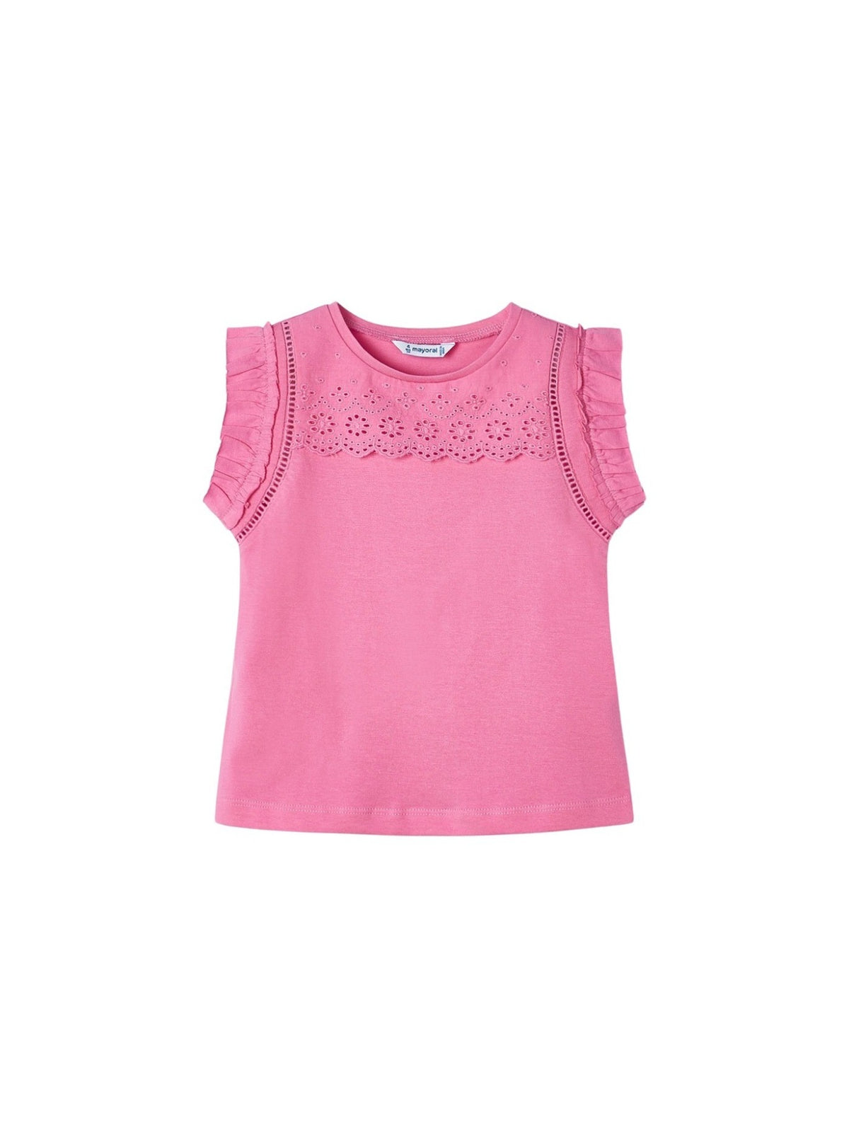 Blusa perfurada Camélia (Rosa)  para Menina - Mayoral