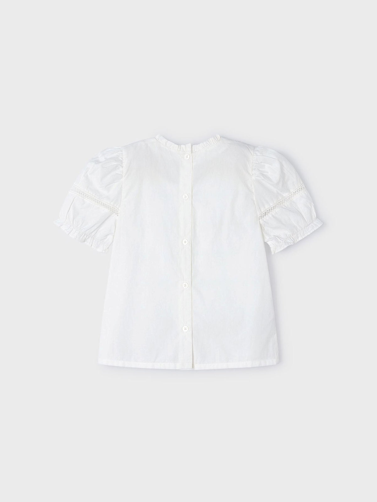 Túnica popelin Crú (Creme / Pérola)  para Menina - Mayoral