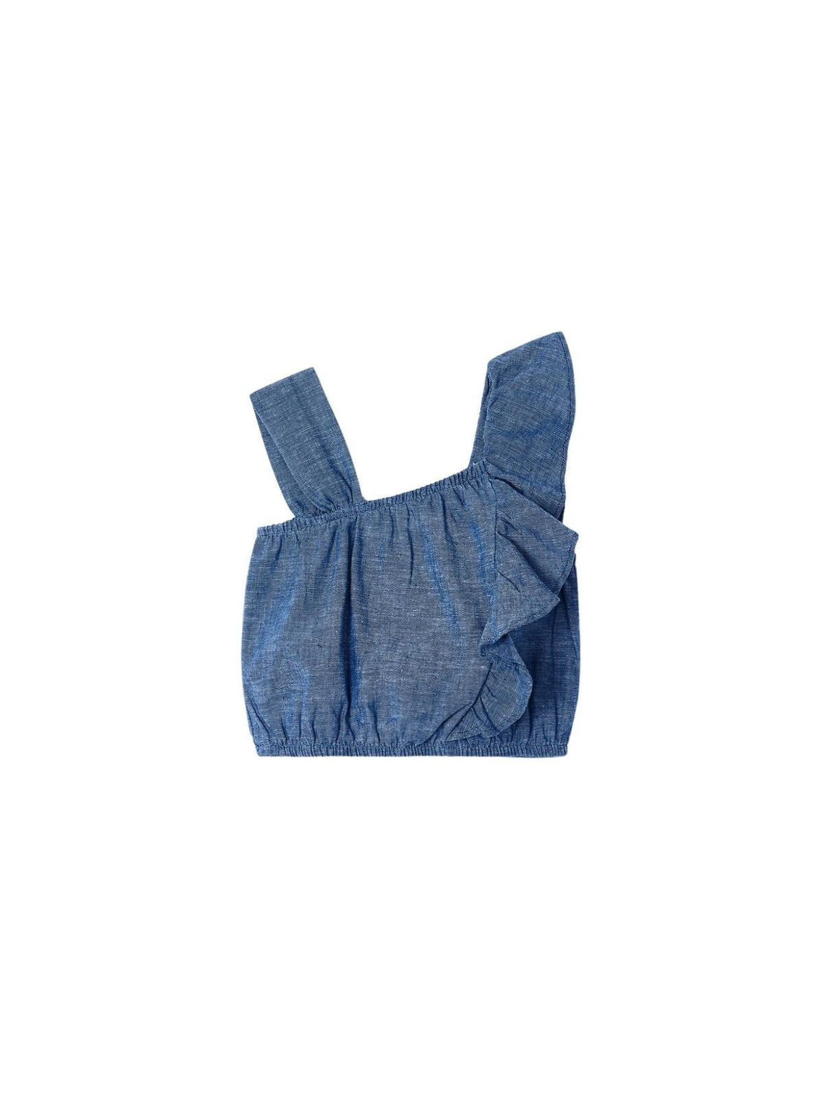 Túnica linho Azul blue (Azul)  para Menina - Mayoral