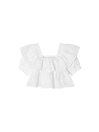 Túnica bordados Branco (Branco)  para Menina - Mayoral
