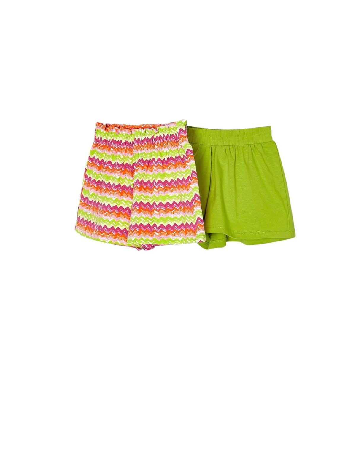 Set 2 calções Kiwi (Verde Alface)  para Menina - Mayoral