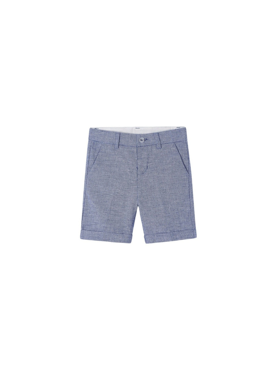 Calção linho suiting Azul (Azul)  para Menino - Mayoral