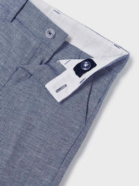 Calção linho suiting Azul (Azul)  para Menino - Mayoral