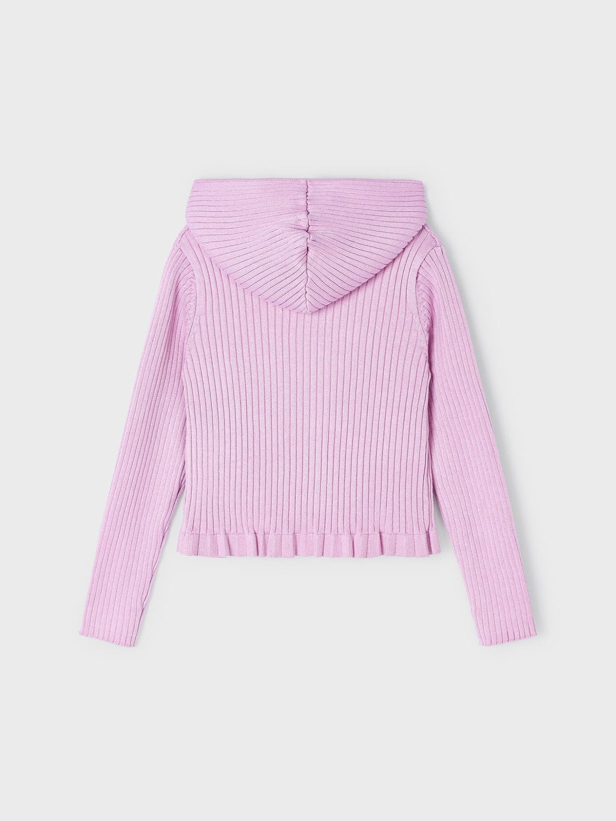 Casaco tricot canelado Rosa malva (Lilás)  para Menina - Mayoral