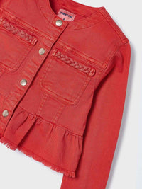 Blusão sarja Granadina (Vermelho)  para Menina - Mayoral