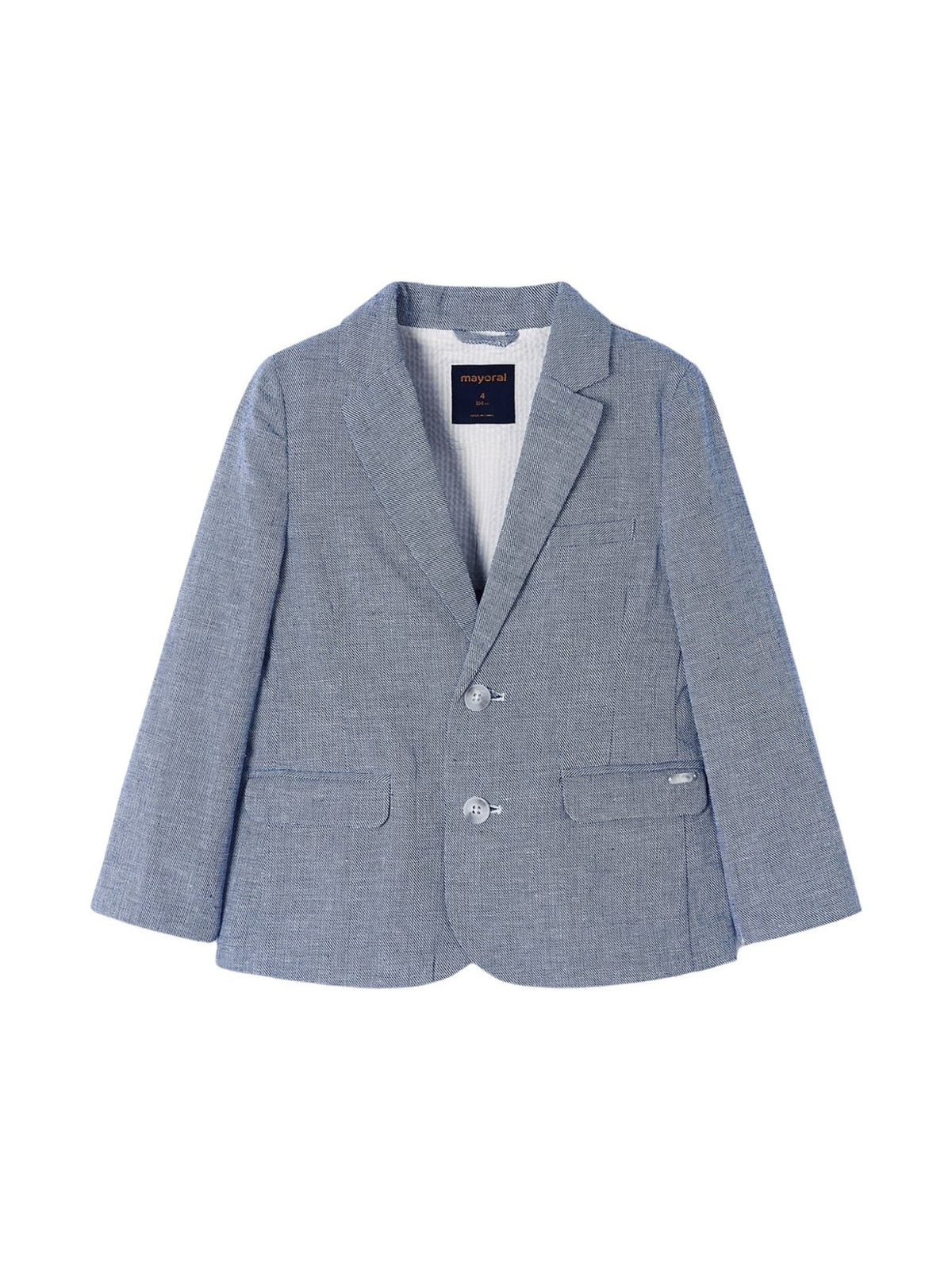 Jaqueta linho suiting Azul (Marinho)  para Menino - Mayoral