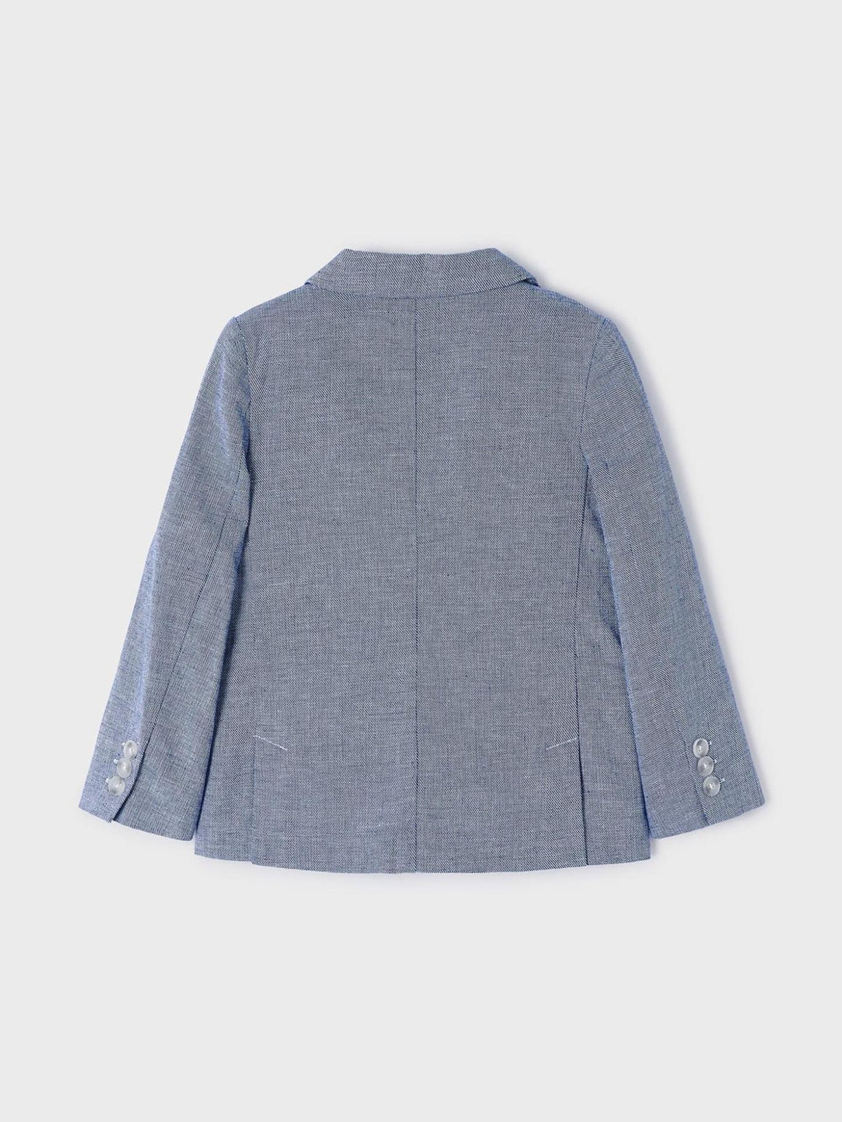 Jaqueta linho suiting Azul (Marinho)  para Menino - Mayoral